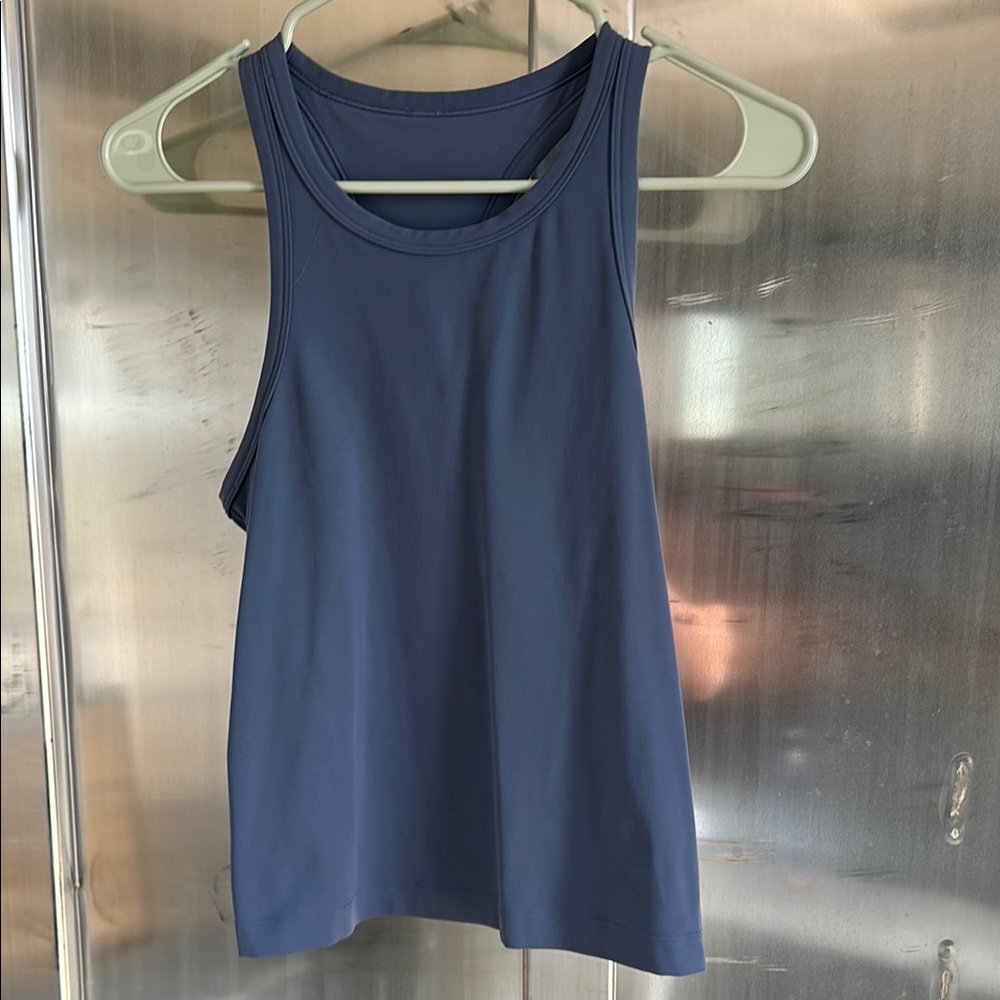 Lulu Lemon Women's Blue tank Top